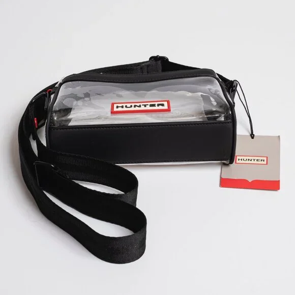 Hunter Everyday Clear Transparent Crossbody Bag New With Tags - Picture 8 of 12